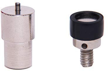 GETMORE Parts Werkzeug, Hohlnietwerkzeug Einzelkopf, Presswerkzeug passend zu Ösen-, Hebel- und Spindel-, Federschlag-, Nietpresse für Einzelkopf-Hohlnieten - 5 mm