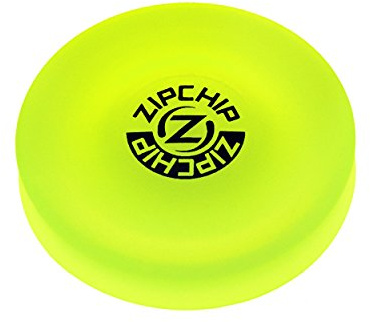 ZipChip - The Original - Made in USA - mini Flying disc - Soft Rubber - Pocket Size - Lightweight - Indoors/Outdoors - Floats in Water - Unique sidearm Throw - Patented
