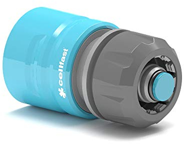 Cellfast Acoplamiento rápido cellPRO 1/2 - 5/8, Accesorio para Dos Extremos de Manguera, plástico PC/ABS, Forma ergonómica, 51-620