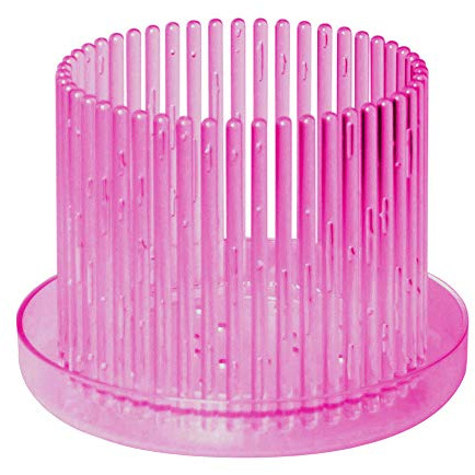 Orchitop M-Set - Design Orchideentopf inkl. Untersetzer für alle Orchideen, Farbe pink
