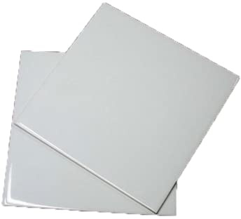 Napolamp Azulejo Esmaltado Blanco para Sublimación 15x15 cm. Paquete de 20 Piezas