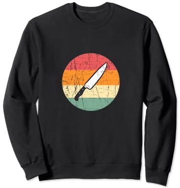 Ensemble de couteaux de chef vintage pour cuisiner, restauration, école culinaire Sweatshirt