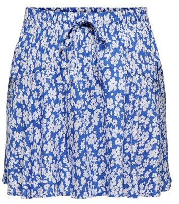 Only Unisex Onlnala Life Skort WVN Noos Adorable Falda para Primavera/Verano Estilo, Azul, S