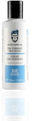 Slick Gorilla Colore semipermanente per capelli, vegano, senza sperimentazione animale (100 ml, blu)