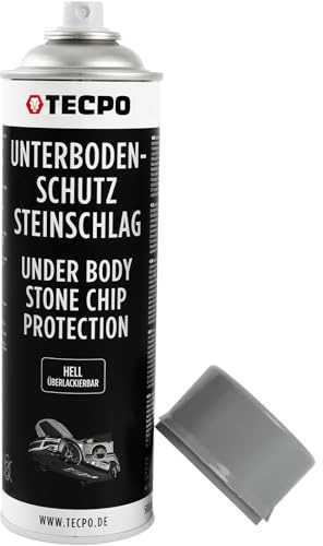 TECPO Protezione per sottoscocca da pietra chiara, 500 ml