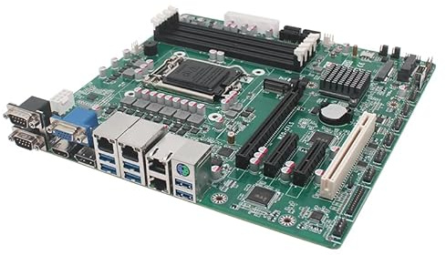 UDPTCP Scheda madre LGA 1151 B365, Micro ATX, supporta Core 6-9a generazione i3/i5/i7 Celeron/Pentium, 4 * DDR4 MAX 64G, PCIe 3.0 x16, HDM+DPI+VGA, Gigabit LAN, scheda madre per PC desktop industriale
