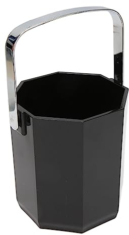 ANKROYU Secchiello per champagne Secchiello per il ghiaccio Raffreddatore per vino Raffreddatore per birra Manico in acciaio inossidabile Contenitore per cubetti di ghiaccio multiu