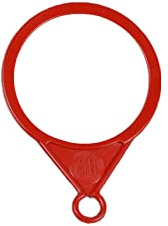 PAMPOLS Calibrador manual de aro | Para medir frutas y verduras | Plástico duradero y resistente | Calibre: 80 mm