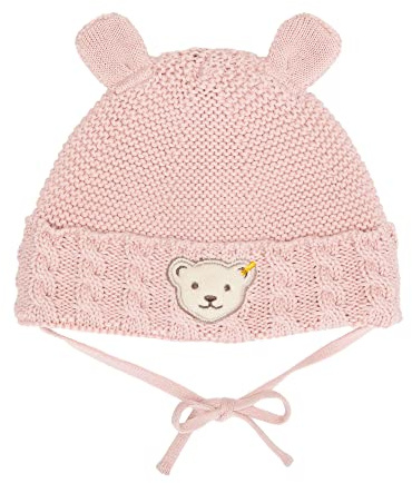 Steiff Unisex Baby Beanie-Mütze Basic Mütze Ohne Bommel