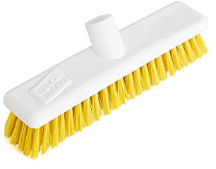 Washable Broom Stiff 30 cm (3) - Yellow