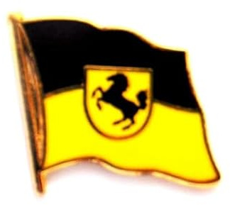 Stuttgart Flaggen Pin - Anstecker Stuttgart Fahne