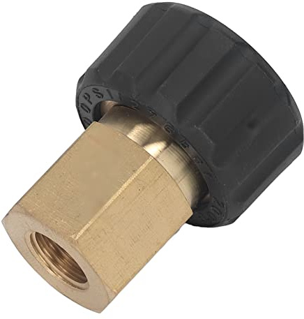 Hochdruckreiniger-Adapter, Hochdruckreiniger-Adapter G1/4 Zoll auf M22 X 1,5 Mm, Waschmaschinen-Schlauchanschluss, Waschmaschinenzubehör, Teile & Zubehör (Buchse auf Buchse, 14