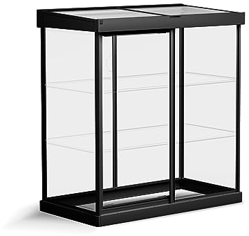 Canopia by Palram Gewächshaus Mini Ivy 4x2 Treibhaus 64x124 cm Aluminium Schwarz Tomatenhaus Polycarbonatplatten UV-beständig
