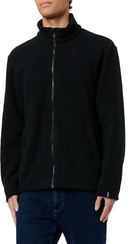 Schöffel Herren CIRC Fleece Jk Style Purga MNS, kreislauffähige Fleecejacke aus kuscheligem Sherpa Fleece, wärmende, schnell trocknende Outdoor Jacke mit fast 100 % Recyclingfähigkeit