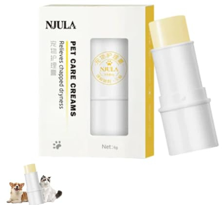 LUCKKY Paw Ointment Stick, Pfoten-Salbe Stick, Njula Pfotenpflege-Stick, Sellerie Haustiere Pfoten-Salbe Stick, Pfotenbalsam Hund, Haustier Pfotenpflege Creme, Pfotensalbe für Hunde