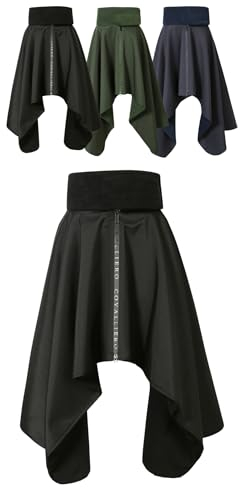 Covalliero - Damen Thermoreitrock | Winterrock mit Klettverschluss | Warmer Reitrock | atmungsaktiv & Winddicht | Langer Rock für Herbst & Winter | Reitbekleidung in Black | Größe 34-38