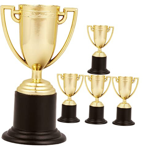 SWAYVES 5 Pezzi Trofeo Partecipazione Trofeo Coppa Cerimonia Di Premiazione Trofeo Premiocolo Trofeo Trofeo Calcio/D/10 * 6 * 5Cm