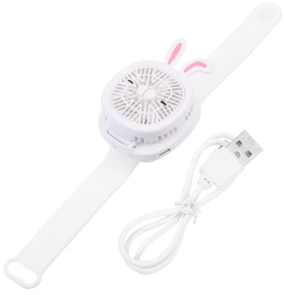 jojofuny Ventilatore Portatile Per Ventilatore Animato Ricaricabile Usb Con Cinturino Per Scuola e Attività All