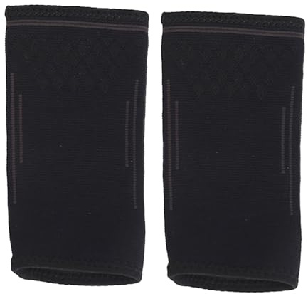 Volleyball-Armpolster, 1 Paar Volleyball-Ärmel, Kompressions-Armschutz, atmungsaktiv, rutschfest, Handgelenkschoner, Training, Ellenbogenschutz für Outdoor-Tennisfahren, Schwarz, S
