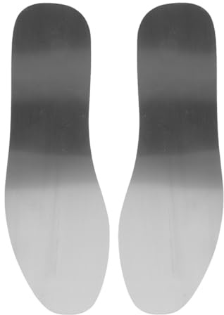 Gatuida Sottopiedi Antiperforazione per Uomo Resistente alla Deformazione in Acciaio Inossidabile per Scarpe da Trekking e Scarpe Professionali
