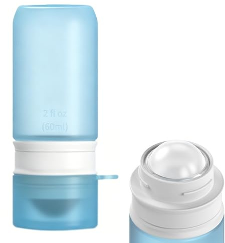 KQWVZ Solskyddsapplikator barn, solkräm-applikator, 60 ml roll-on-solskyddsapplikator för solkräm, solmjölk och lotion, solskyddsmedel applikator barn för dagliga resor, utomhussporter