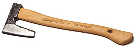 Krumpholz Gartenbeil geschmiedet - mit USA-Hickory-Kuhfuß-Stiel 38 cm - Kopfgewicht 330 g, Gesamtgewicht 520 g Gartengerät