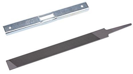 Jauge de profondeur, jauge de profondeur et lime plate en acier pour tronçonneuse à chaîne