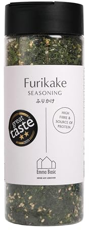 Emma Basic - Seaweed Furikake seasoning 100g | Rice Topping | Avocado Topping | High Fibre | Source of Protein | No additives