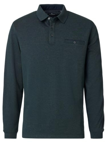 CASAMODA Polo-Shirt Langarm Uni
