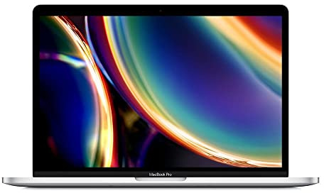 2020 Apple MacBook Pro mit 2GHz Intel Core i5 (13-zoll, 16GB RAM, 512GB SSD) (QWERTZ Deutsch) Silber (Generalüberholt)