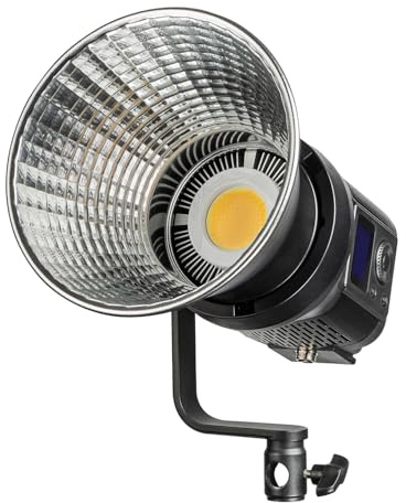 Walimex pro LED Niova Compact 120 W luz de vídeo Bicolor, luz de vídeo con conexión Bowens, luz de Estudio con tecnología COB LED, Brillo Ajustable de 10-100