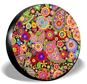 Reifen Abdeckung Pflanzen Reifentaschen Sichere Aufbewahrung Wheel Cover Universal Reserveradabdeckung Für Auto, Wohnwagen, Rv 15