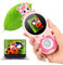 Microscopio Digital para Niños Vankarr, 500X Microscopio Portátil con Pantalla IPS de 2,0, Microscopio de Bolsillo Educativo, Regalo Educativo para Niños, Rosa