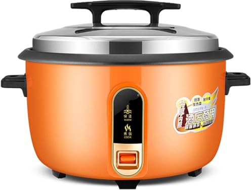 A01,45L,Cuociriso Commerciale di Grande capacità, Grande cuociriso da 8-45 Litri, Adatto per 8-60 Persone, 1300 W-4500 W, Adatto per ristoranti/Hotel/scuole