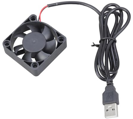 Obotsnoi Lightweight 5V USB 50mm Cooling Fan High CFM Airflows Fast Speed For Electronics CPU Printer Small Exhaust Fan For Electronics Cooling