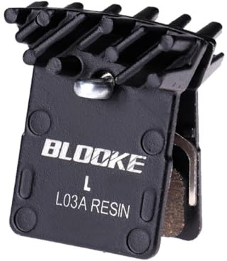 CashMuch Für Fahrrad-Bremsbeläge L05A-Rf, Kühlung, 2 Stück/Set, praktisches 36,7 x 34 x 4 mm, Zubehör, Harz, Aluminium, für Fahrradteile, Keramik