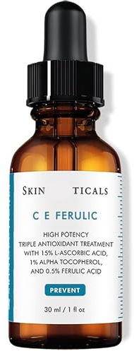 Skinticals C E Ferulic Gesichtsserum - hochwirksames, dreifach antioxidatives Vitamin C E Serum Original 30 ml