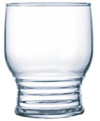 TableRoc 702060 Pfalz Trinkglas, Wasserglas, Saftglas, 250ml, mit Füllstrich bei 0.2l, Glas, transparent, 12 Stück