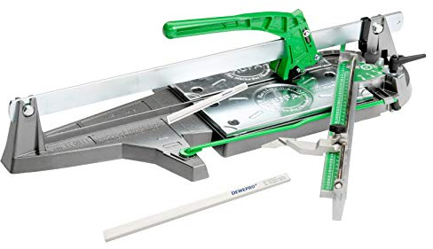 HUFA® Fliesenschneider MAXIMUM ST 930 mm – Profi Fliesenschneidgerät mit DEWEPRO Zimmermannsbleistift – Präzisionswerkzeug für exakte Schnitte