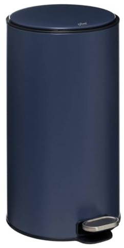 5five Delta-Mülleimer aus Metall, 30 l, petrol