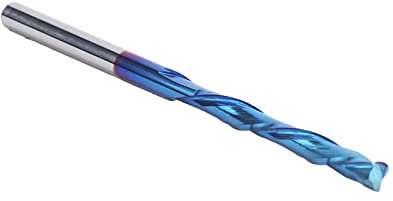 Fresa, fresa a candela in acciaio al tungsteno resistente all'usura a 2 scanalature per macchina per incidere CNC