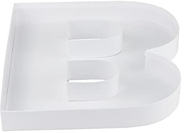 WENPACK 30,5 cm Felbarer Kartonbrief-Schokoladenkuchen-Erdbeer-Süßverpackung (B, Weiß)