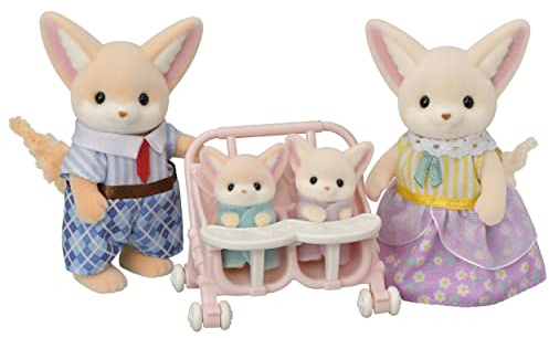 Sylvanian Families 5696 Familia Zorro del Desierto - Casa de muñecas