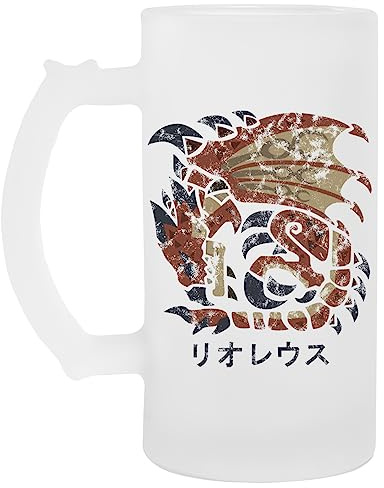 Vendax Monster Hunter Tasse De Chope De Bière En Verre Glass Beer Mug Cup