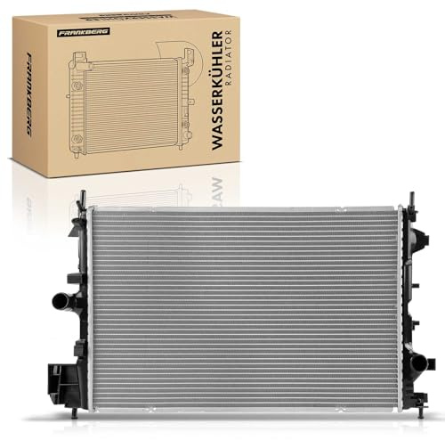 Frankberg Radiatore scambiatore di calore dell'acqua scambiatore di | Compatibile con: 9-3 Cabriolet YS3F, Carro BLS, Croma 194, Vectra C Z02, 9-3 D75 D79 E79 YS3F, Signum Z03, BLS