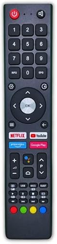 Ersatz Fernbedienung passend für ChiQ Android TV U55QG7L