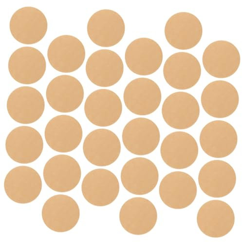 PRETYZOOM 200 Stk Grillpapier Tennis-schlüsselanhänger Ölabsorptionspapier Käsekuchenpfannen Kreis Aus Backpapier Dampfendes Papier Heißluftfritteuse Rund Öl- Backen Haushalt Pergamentpapier