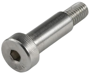 Aqxyju 1~10pz M3 M4 M5 M6 M8 M10 304 A2 Acciaio Inox Zigrinato Esagonale Esagono Incassato Testa Cap Spalla Cuscinetto A Rulli Vite Bullone L=3~100mm(D4xM3-10pcs,30mm)