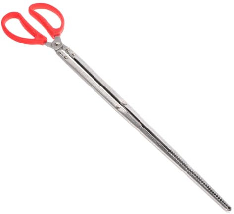 EPIGEIST Outdoor Kaminzange Aus Edelstahl Robuste Grill Und Campingzange Für Feuerstelle Holzkohle Und Lagerfeuer Praktisches Werkzeug Für Grillen Und Bbq