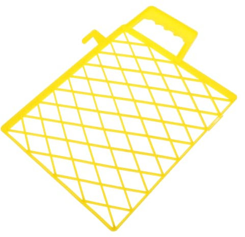 Artibetter Plastic Paint Screen and Grid Pad for Bucket 7-inch (200x170mm) Paint Tray Filter Divider